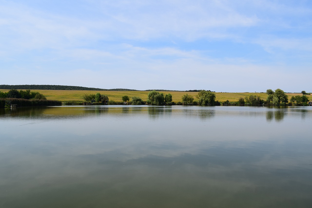 Image - lake water blue nature lakeside