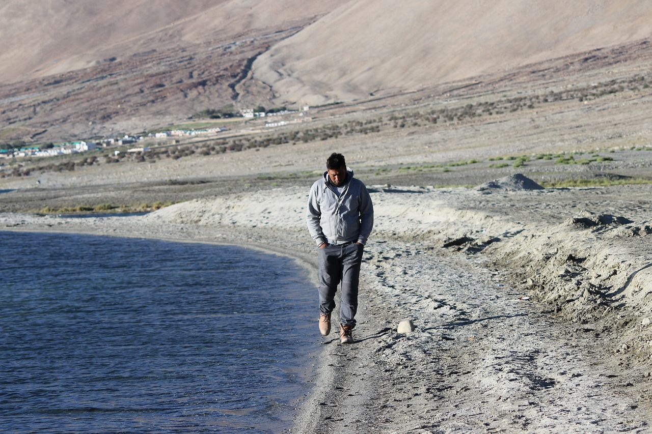 Image - pangong lake himalyan blue water