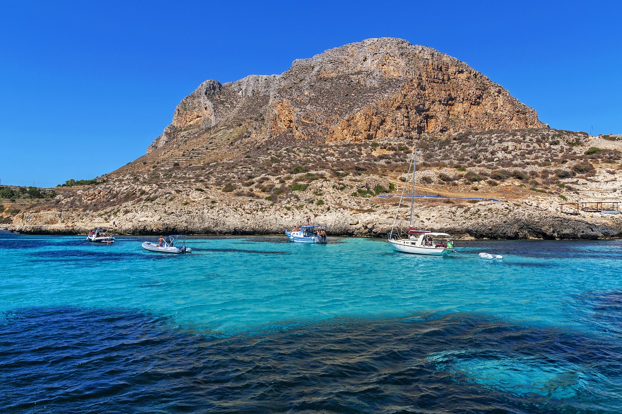 Image - sicily favignana island sea