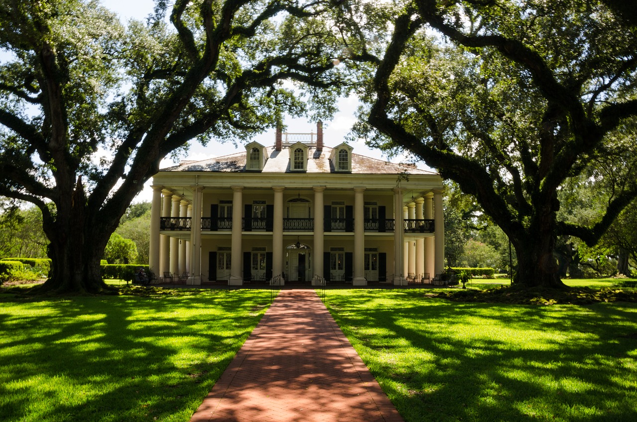 Image - oak alley plantation usa america