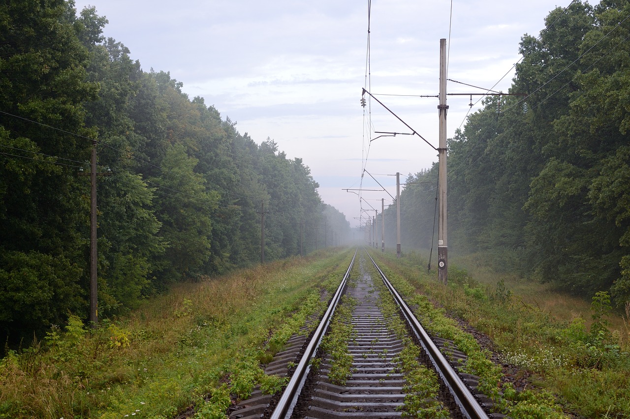 Image - road journey rails the way tourism