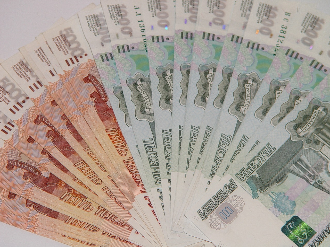Image - ruble thousand rubles