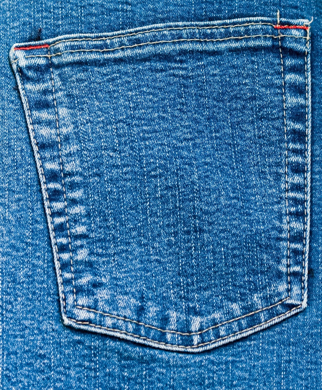 Image - denim jeans pocket back close up