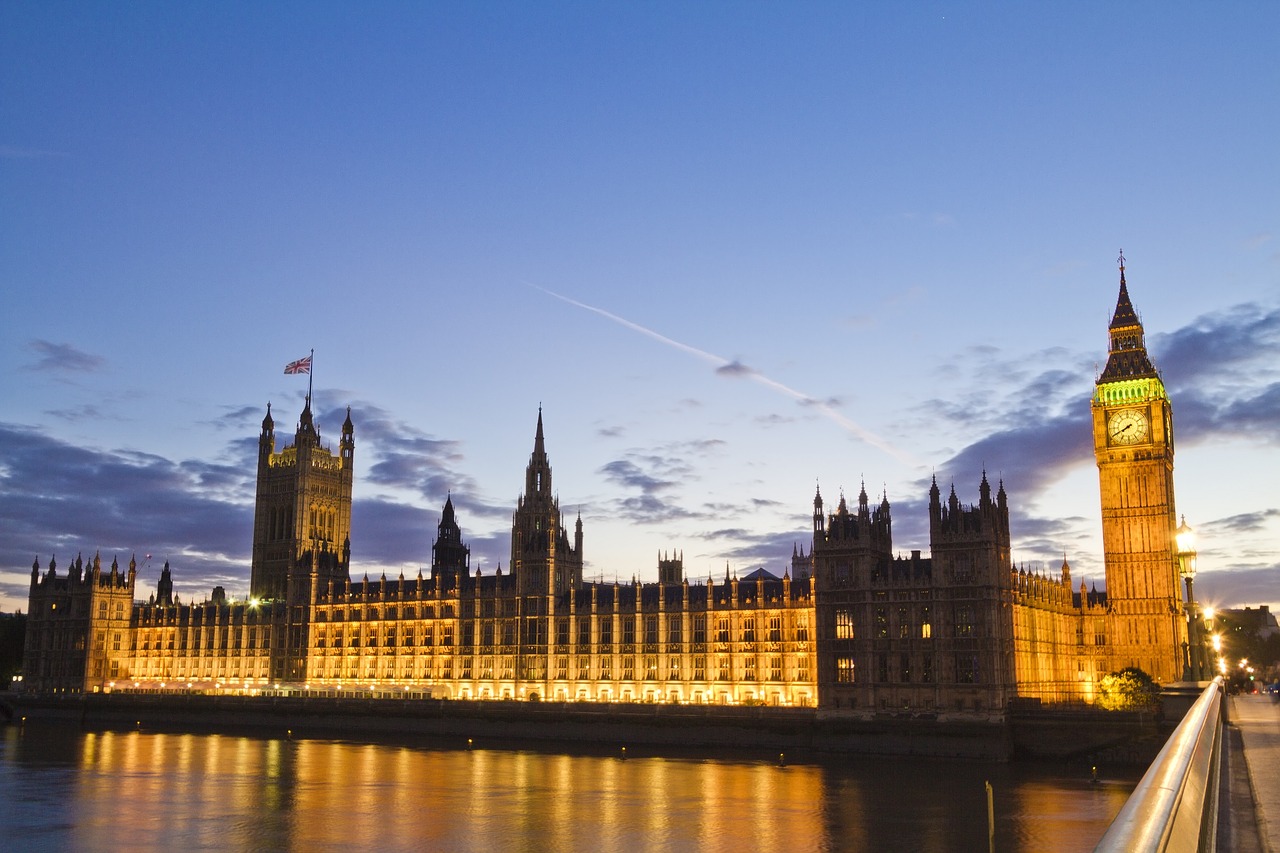 Image - parliament london england sunset