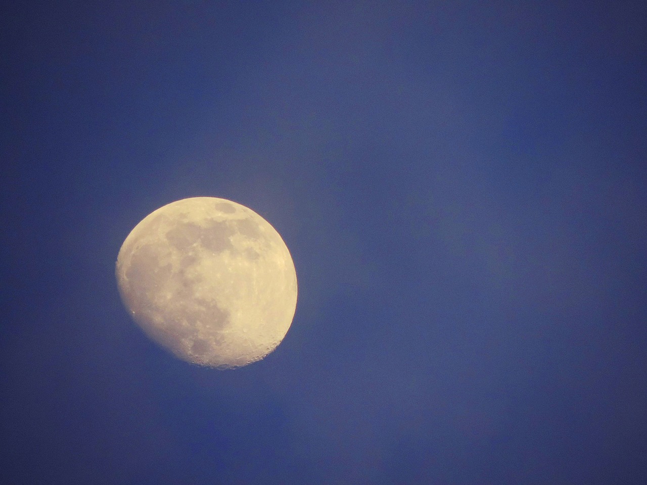 Image - moon night sky astronomy scenery