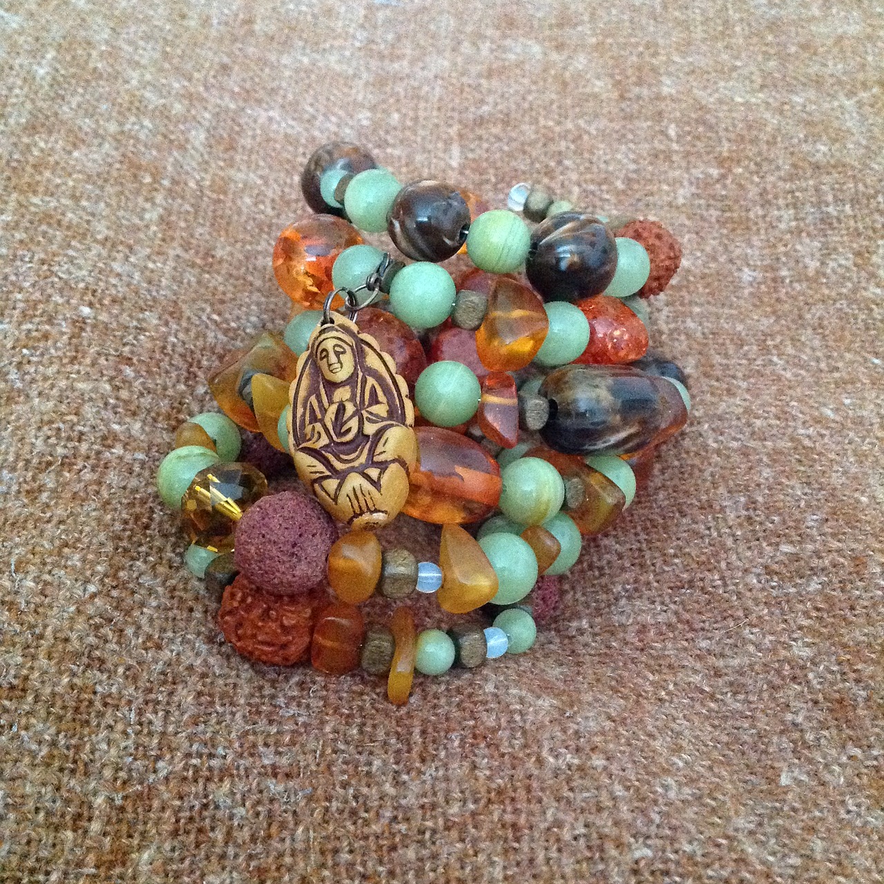 Image - bracelet boho sleeping fairy