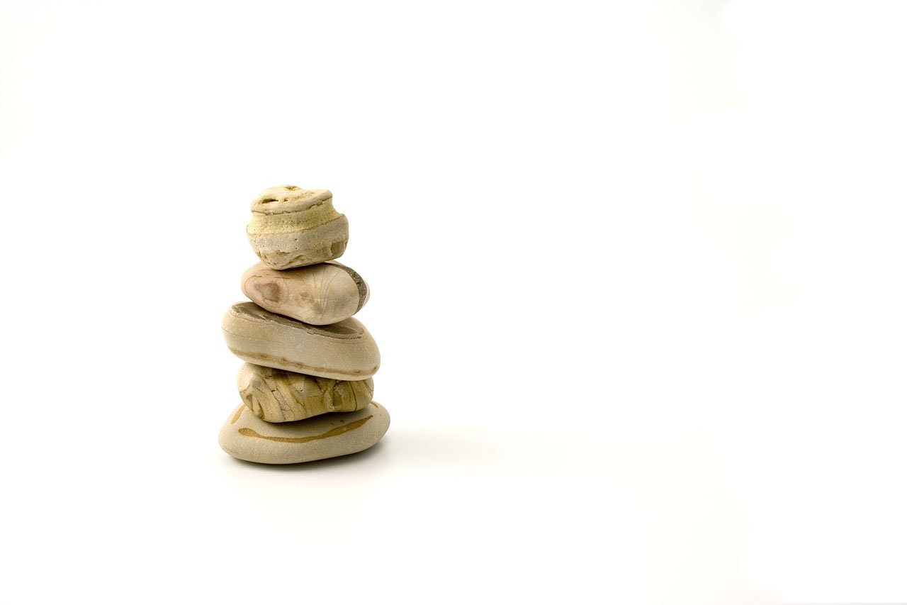 Image - stones balancing abstract art