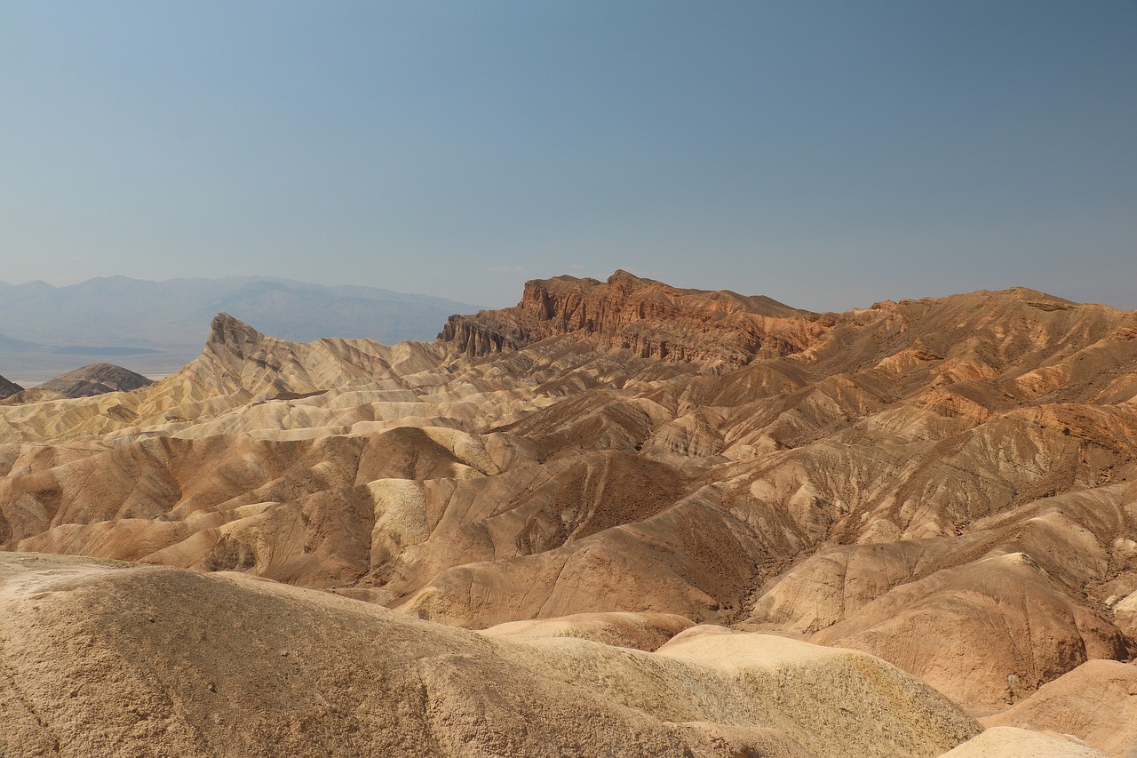 Image - zabriskie point death valley park