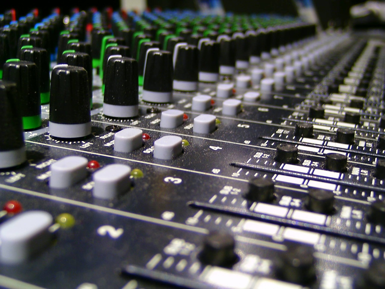 Image - audio recording sound studio mixer