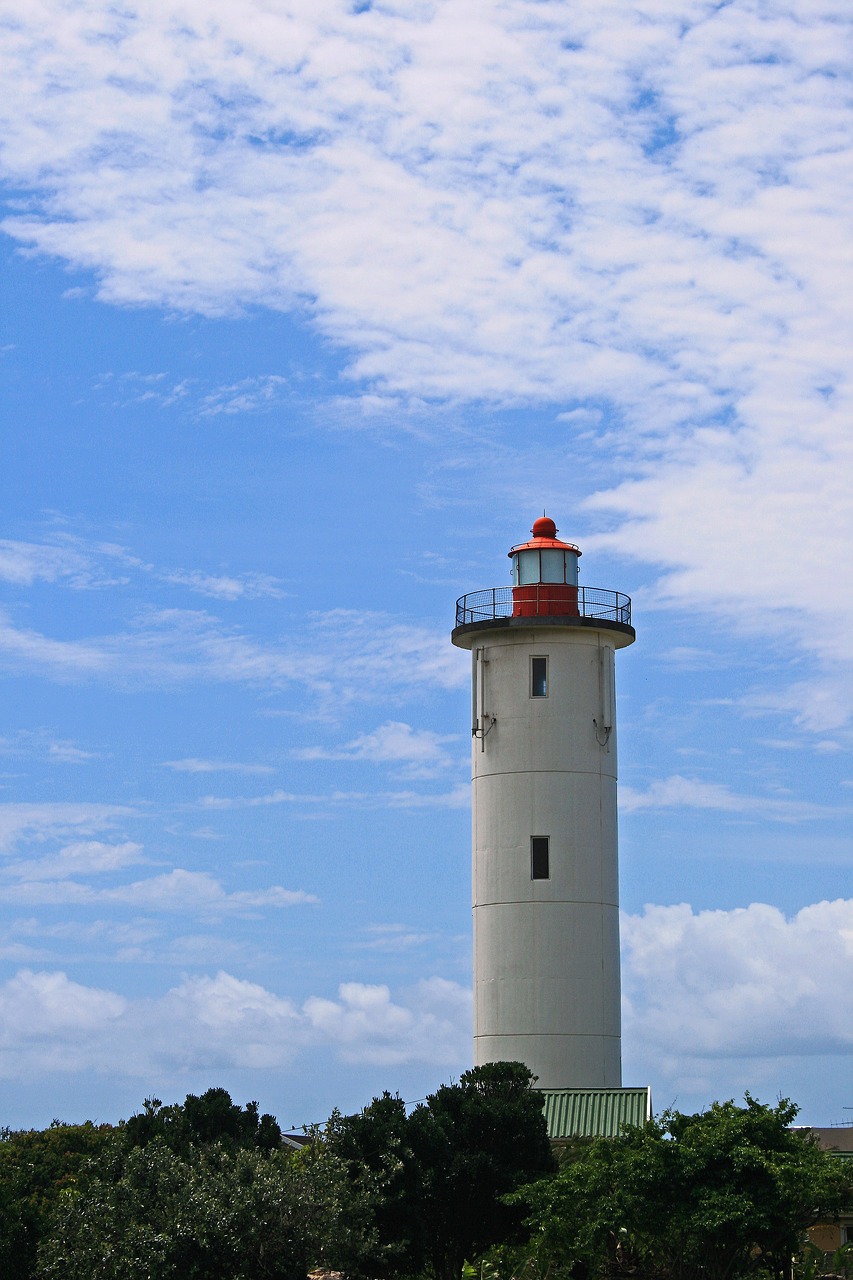 Image - lighthouse white tall beacon