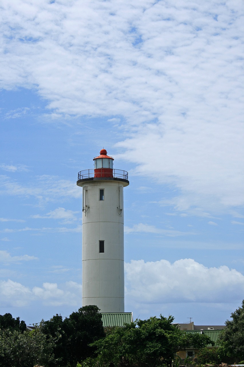 Image - lighthouse white tall beacon