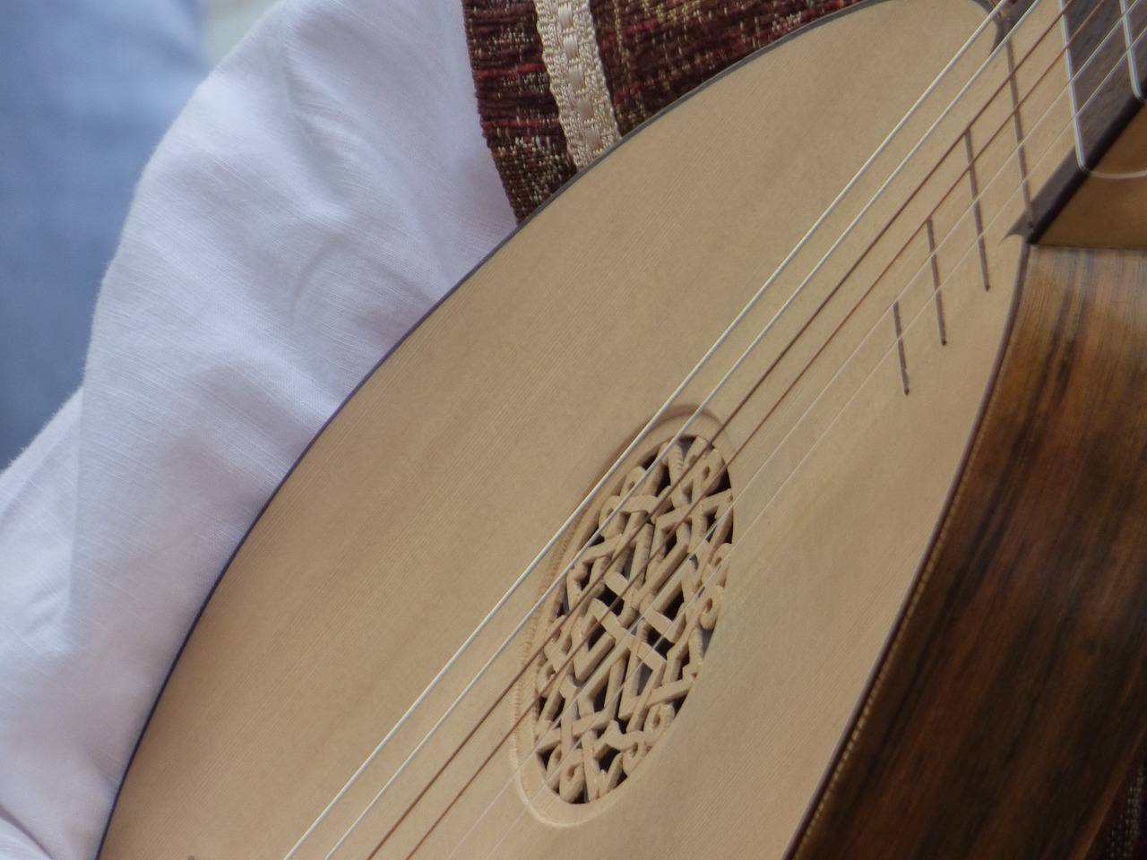 Image - music lute strings instrument