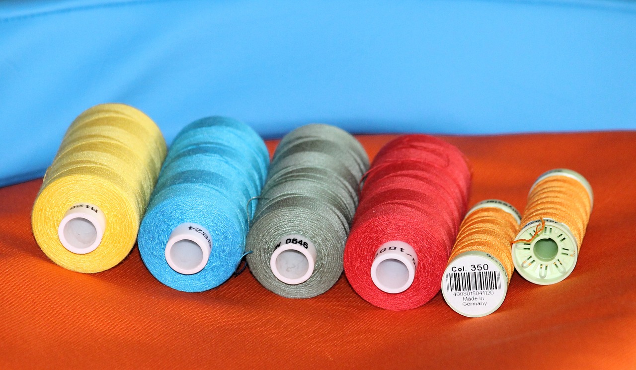 Image - sewing thread bobbin sew fabric
