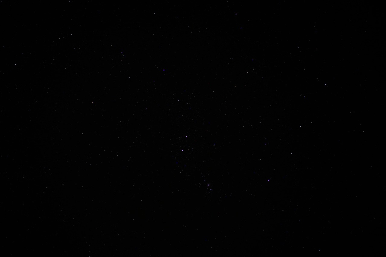 Image - orion constellation starry sky star