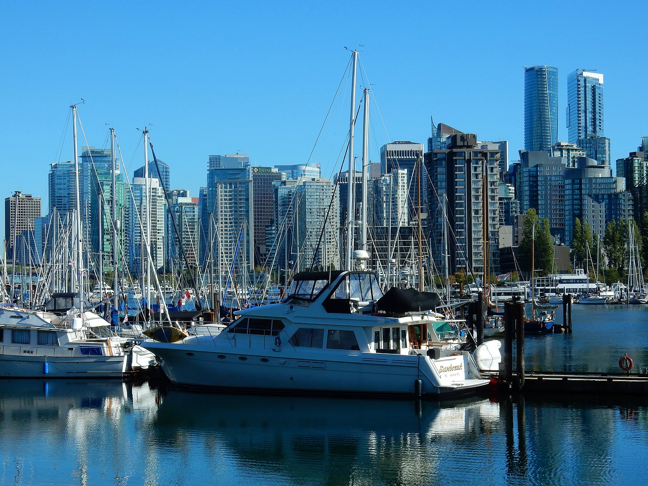 Image - vancouver skyline false creek