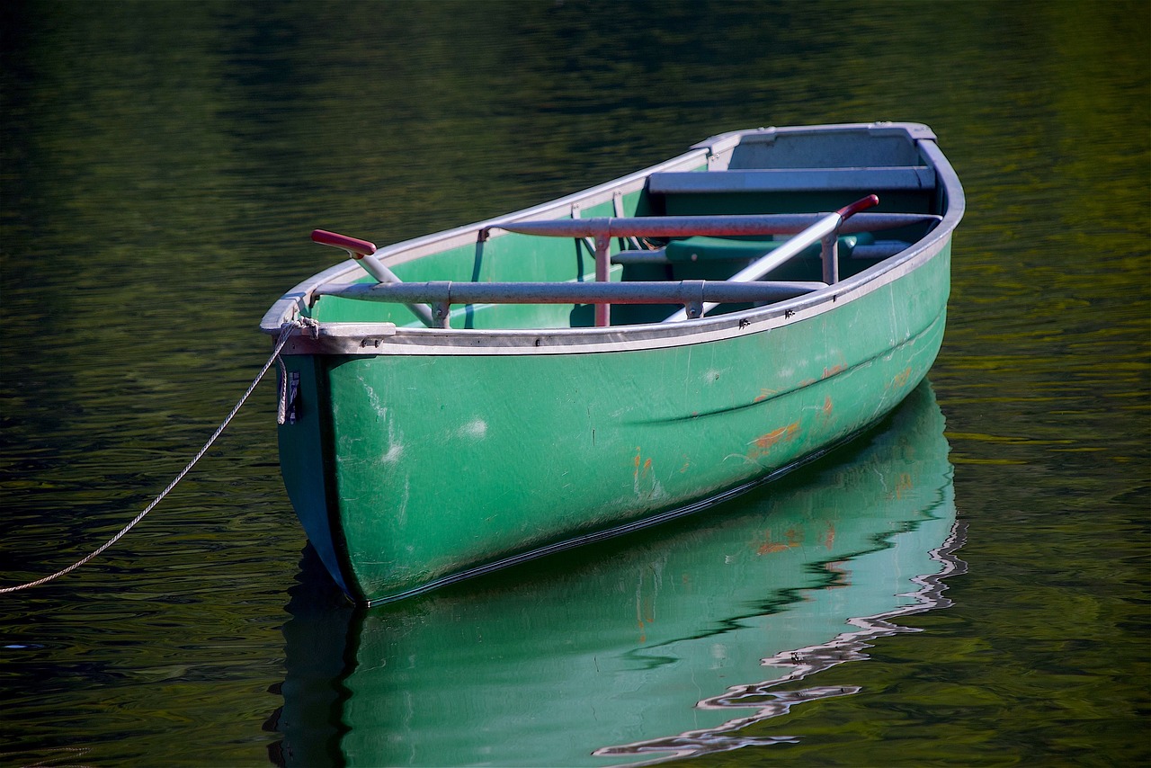 Image - canoe lake water nature outdoors