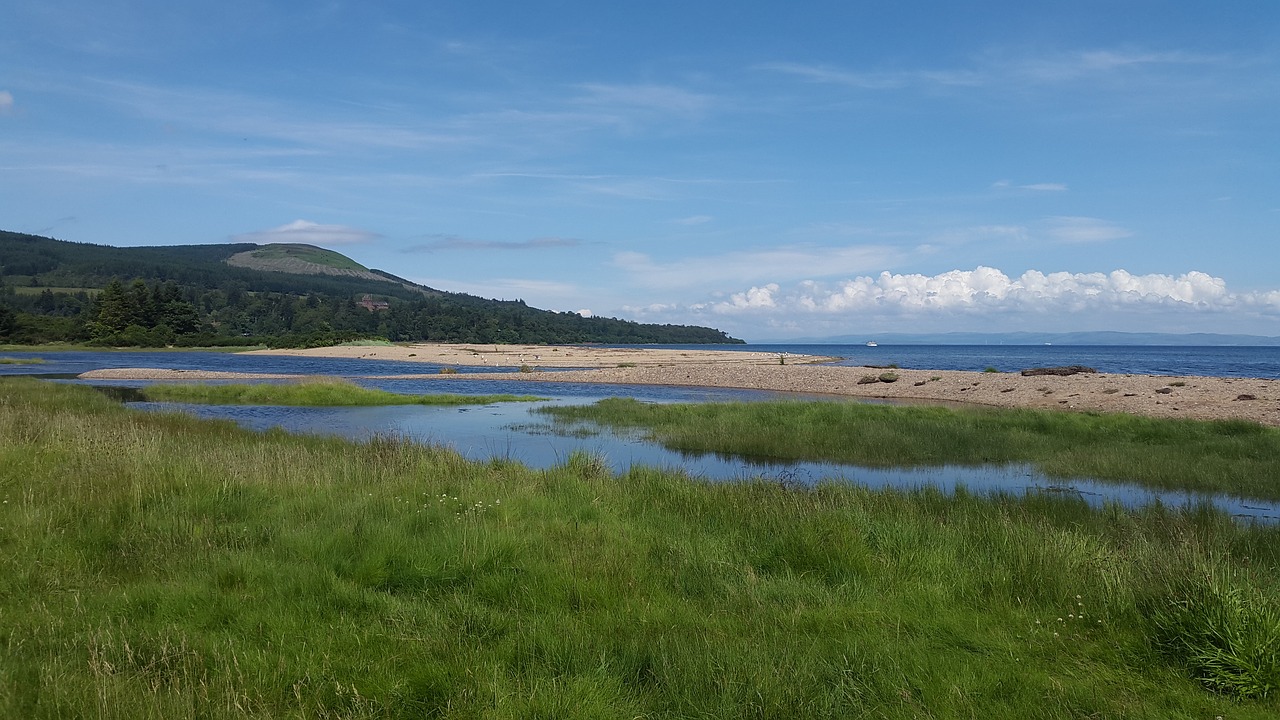 Image - isle of arran scotland beach sky