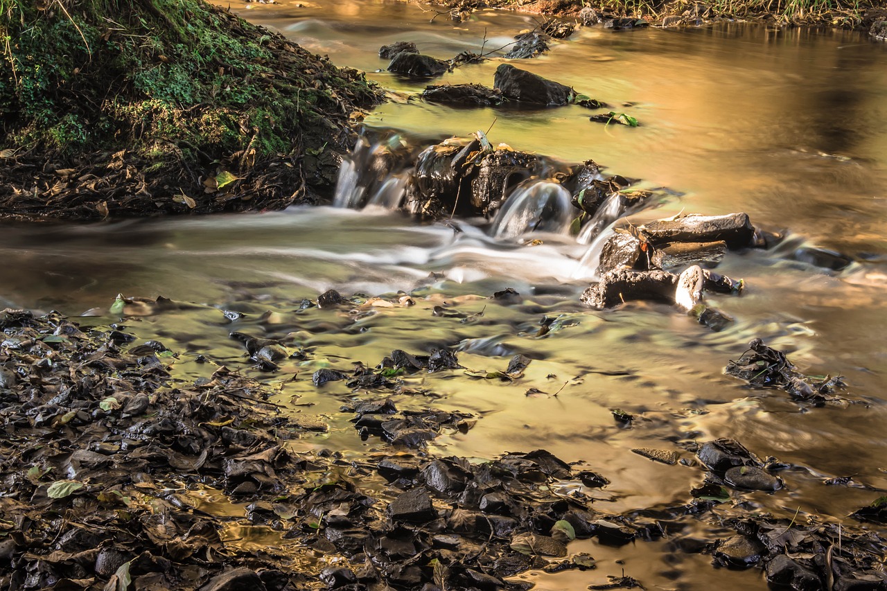 Image - water bach river stones rocks