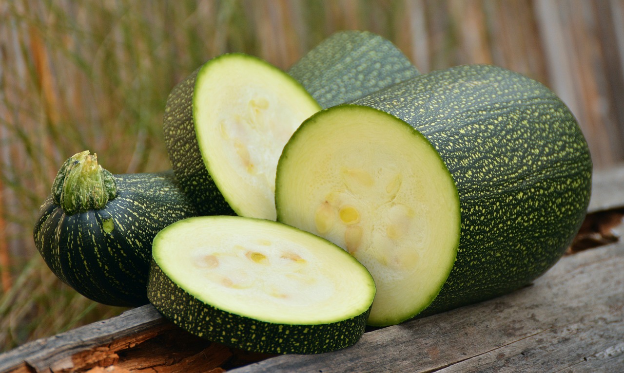 Image - zucchini vegetables harvest garden