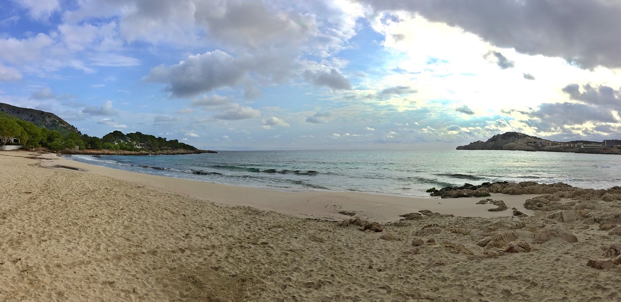 Image - mallorca sea sunset beach water