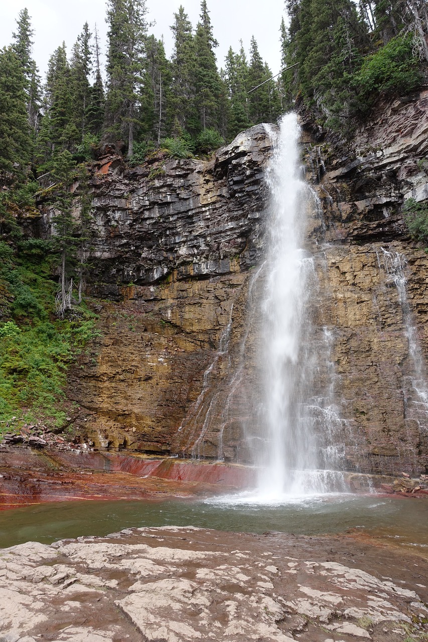 Image - waterfall west river landscape