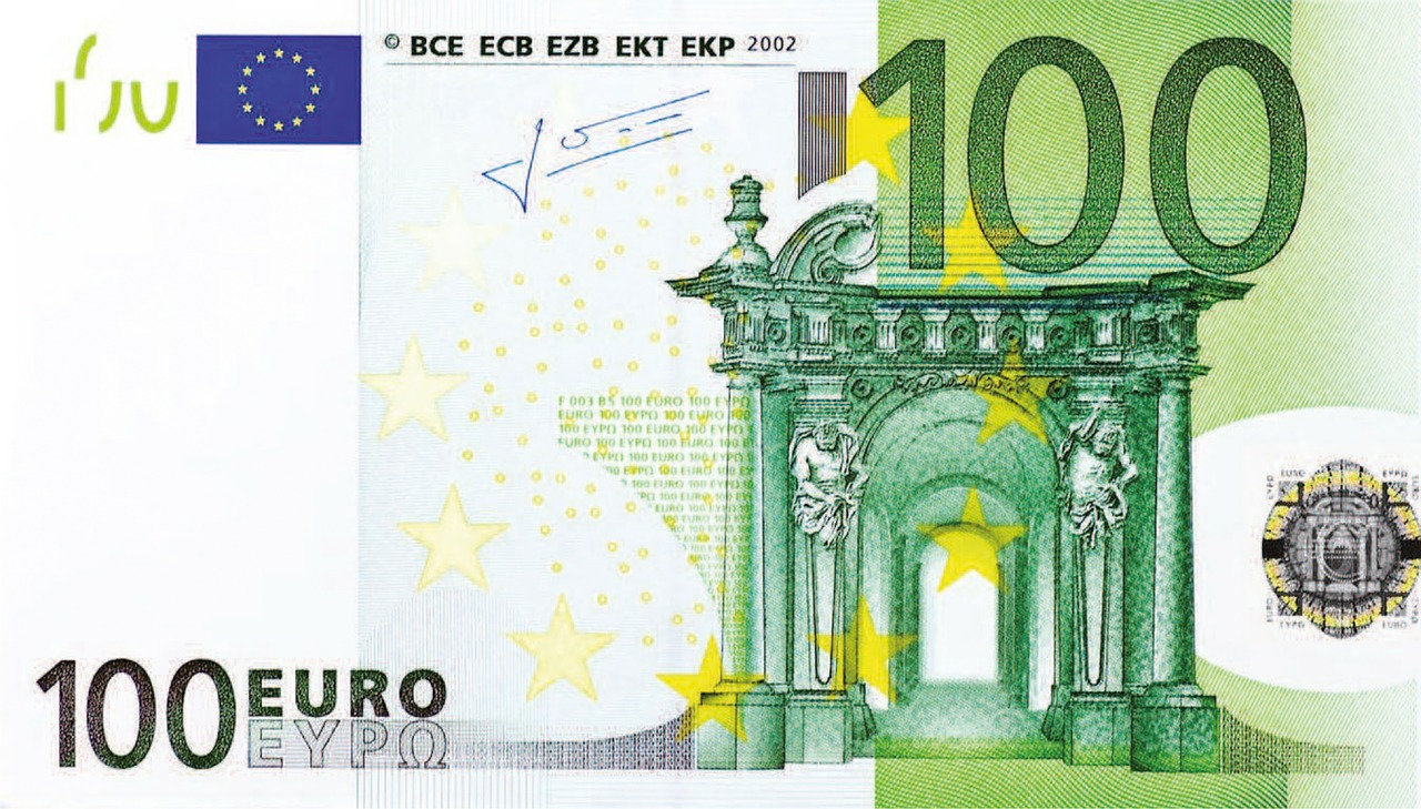 Image - dollar bill 100 euro money banknote