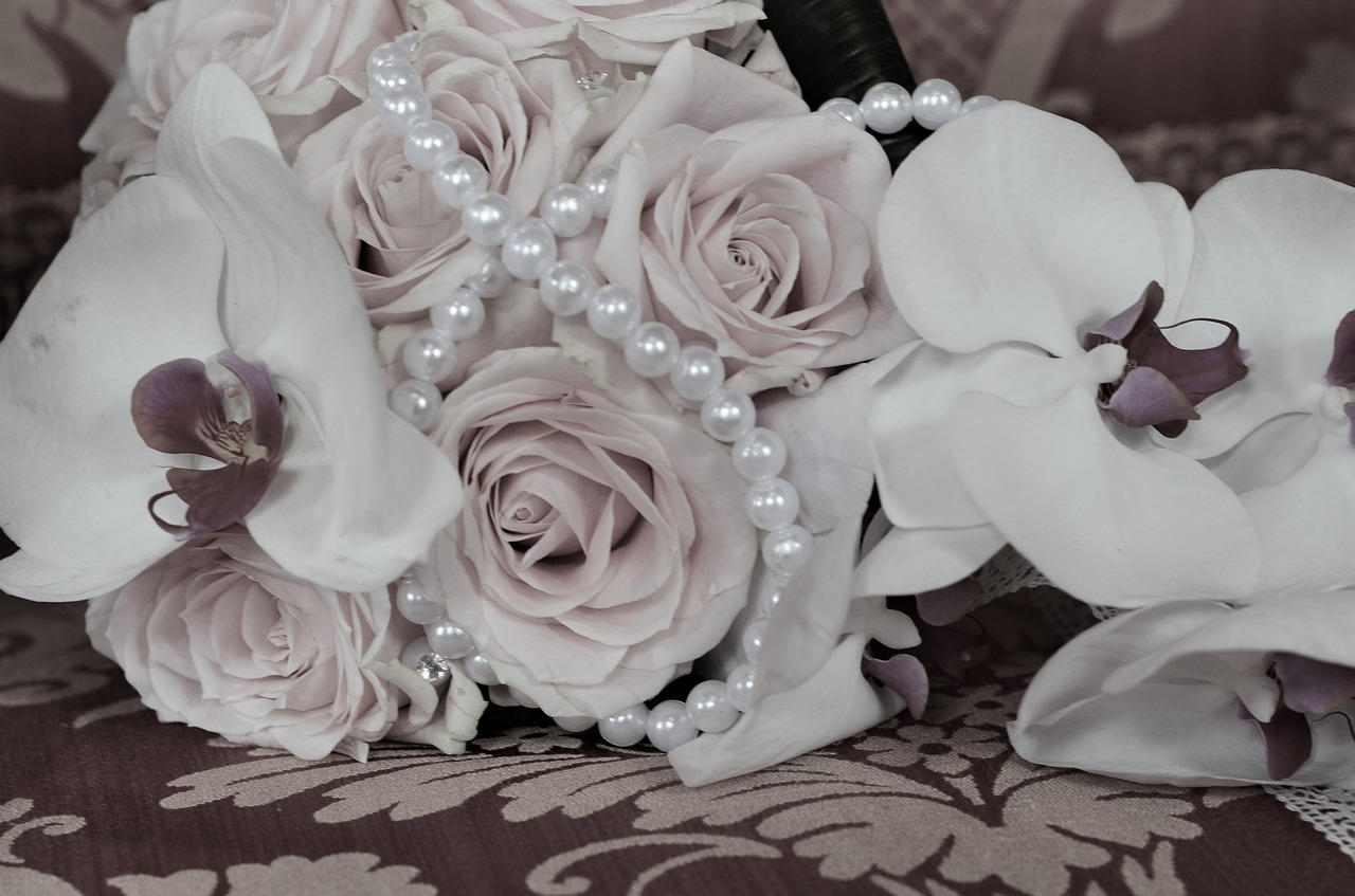 Image - wedding bouquet romanticism flowers