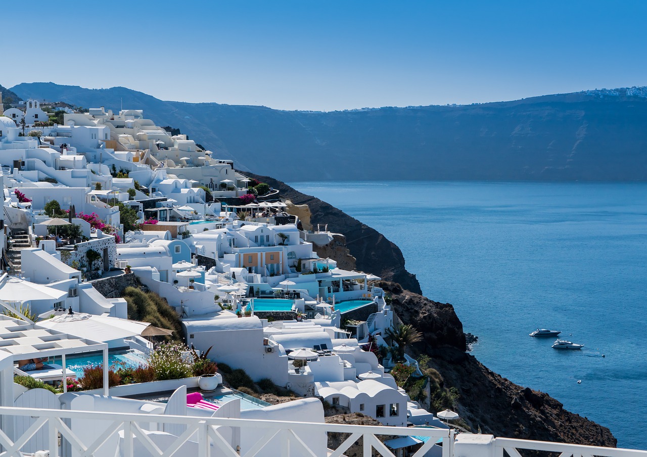 Image - santorini oia greece travel summer