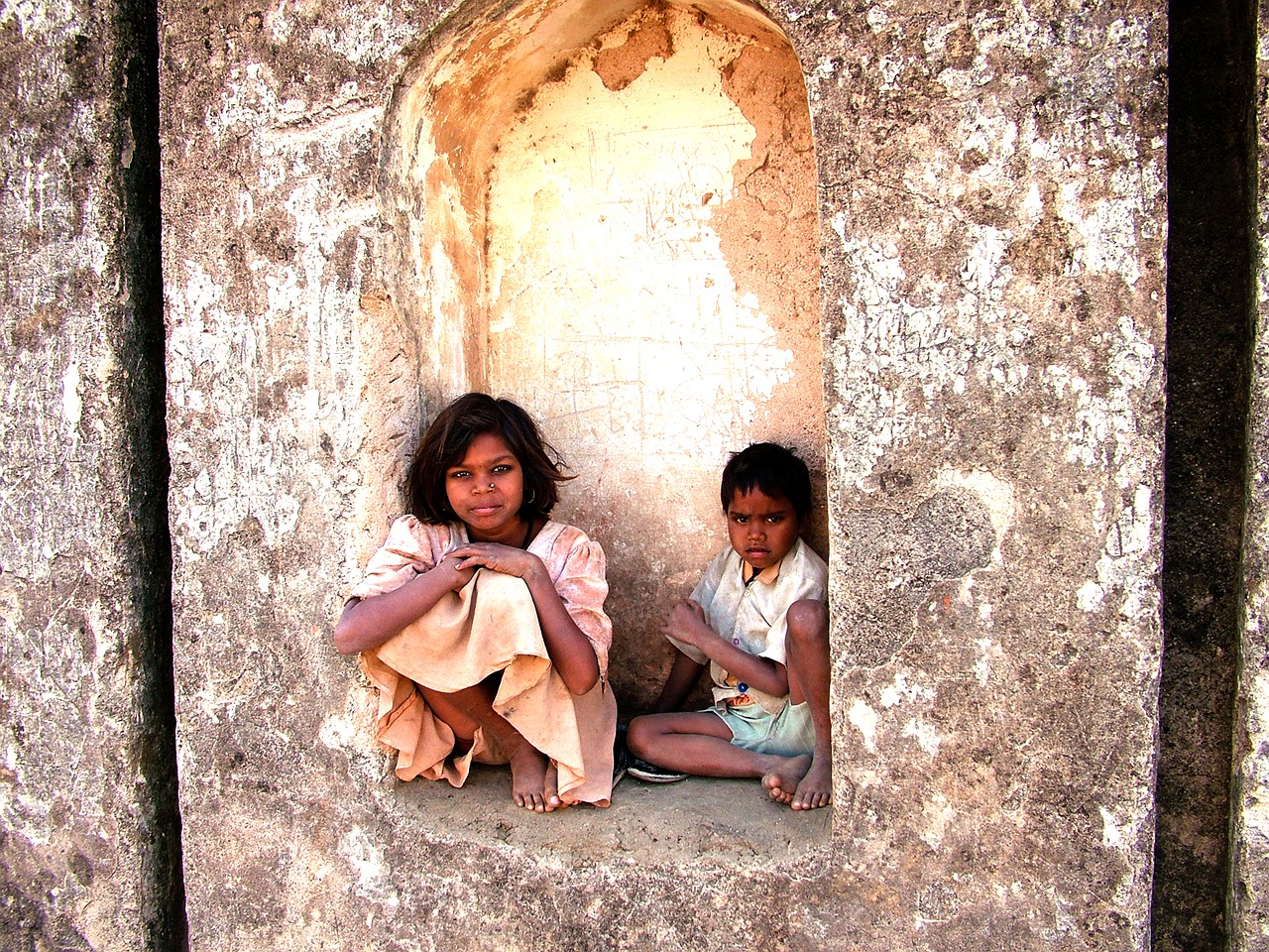 Image - children siblings indian india