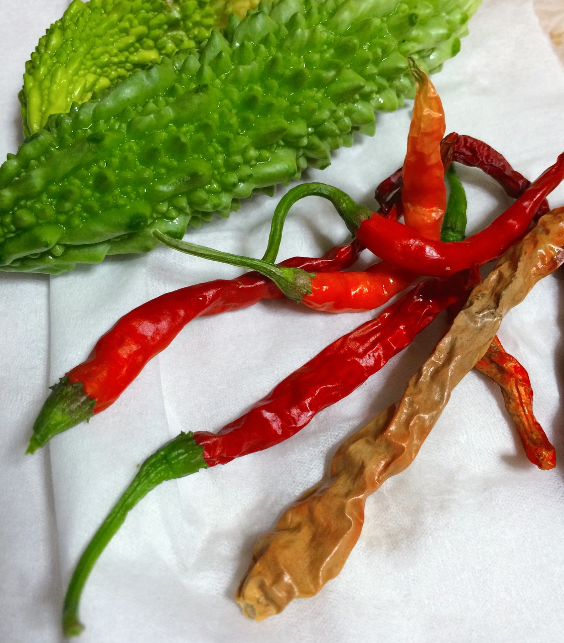 Image - chili pepper gouya vegetables