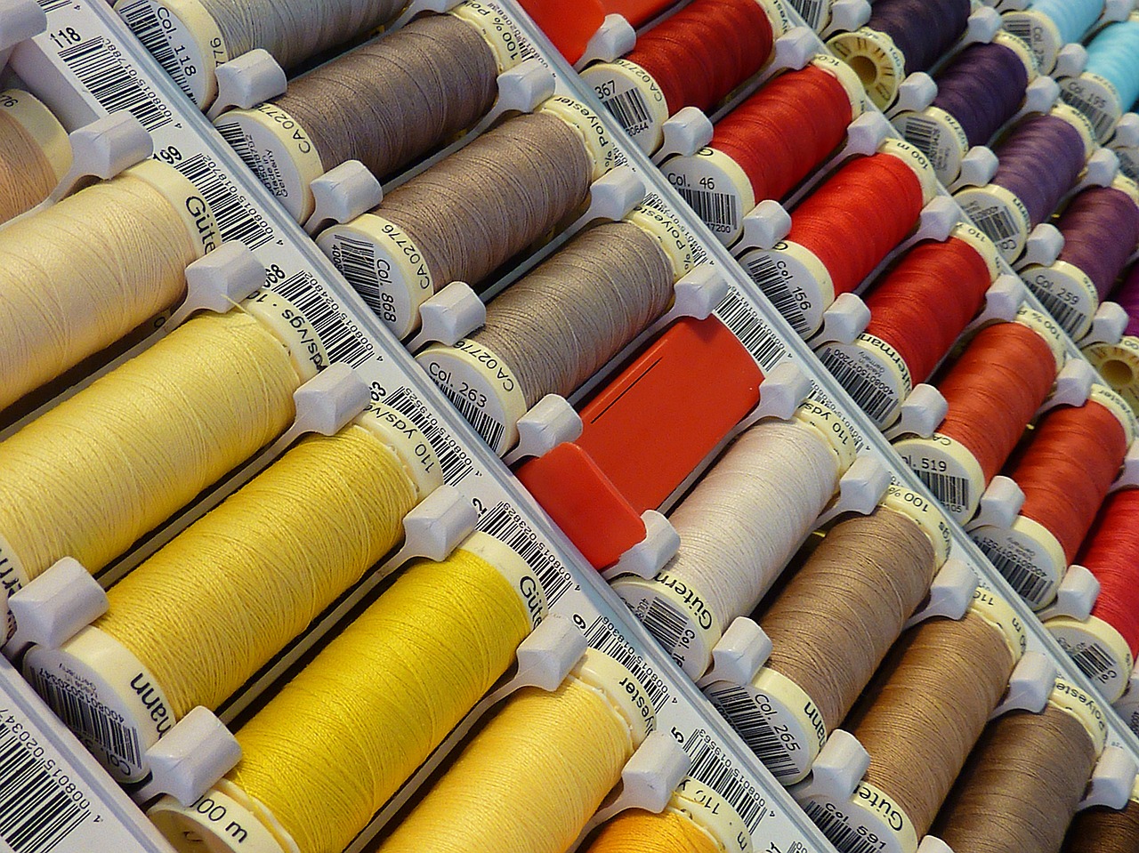 Image - colorful thread color