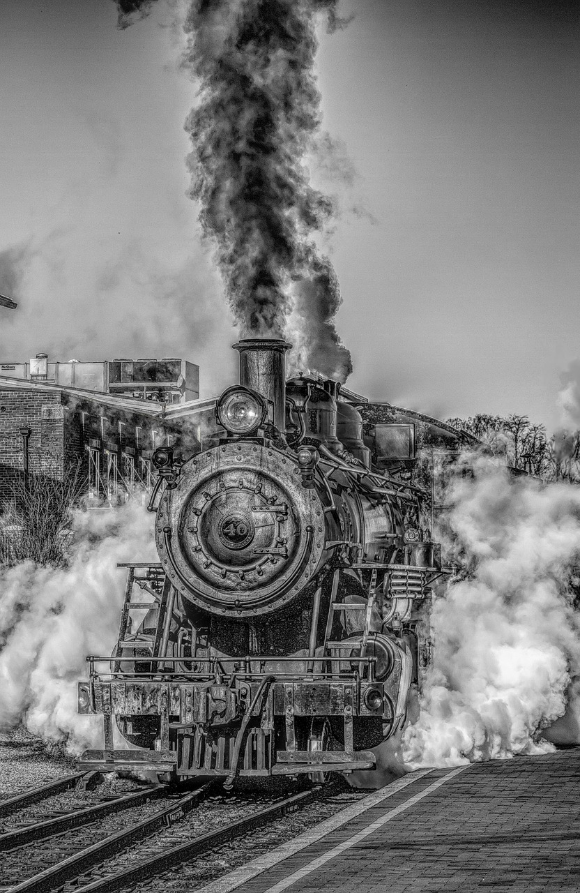 Image - steam train steam engine railroad