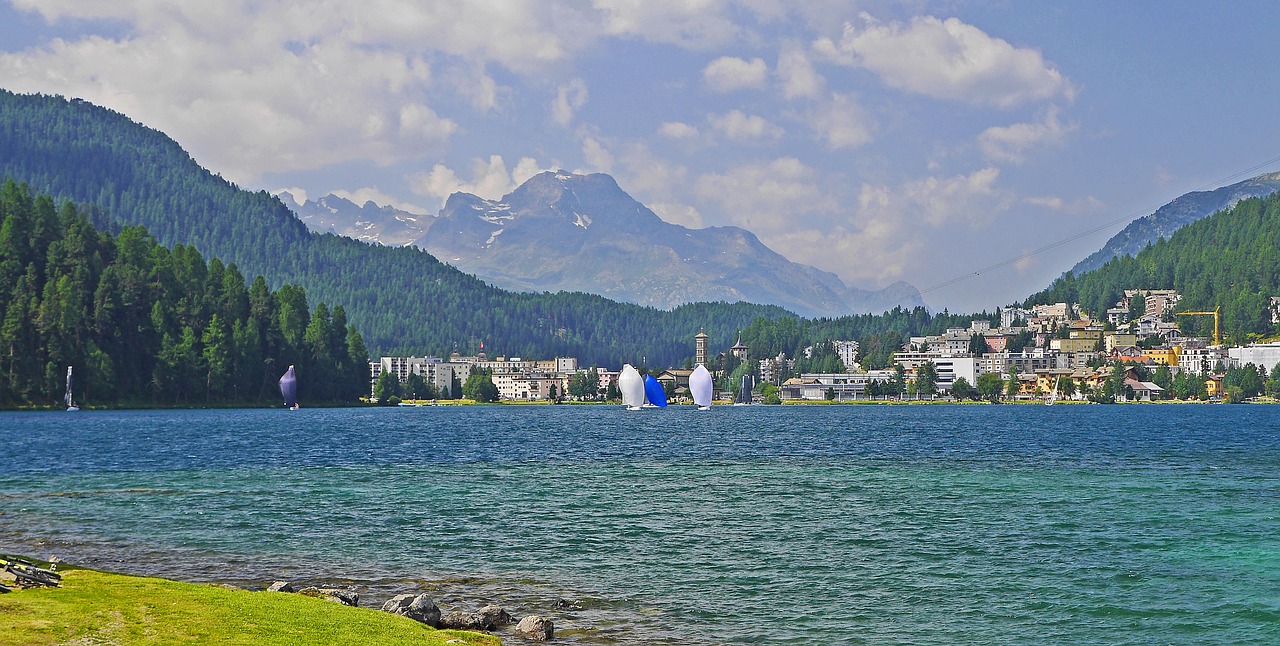 Image - lake st moritz engadin high valley