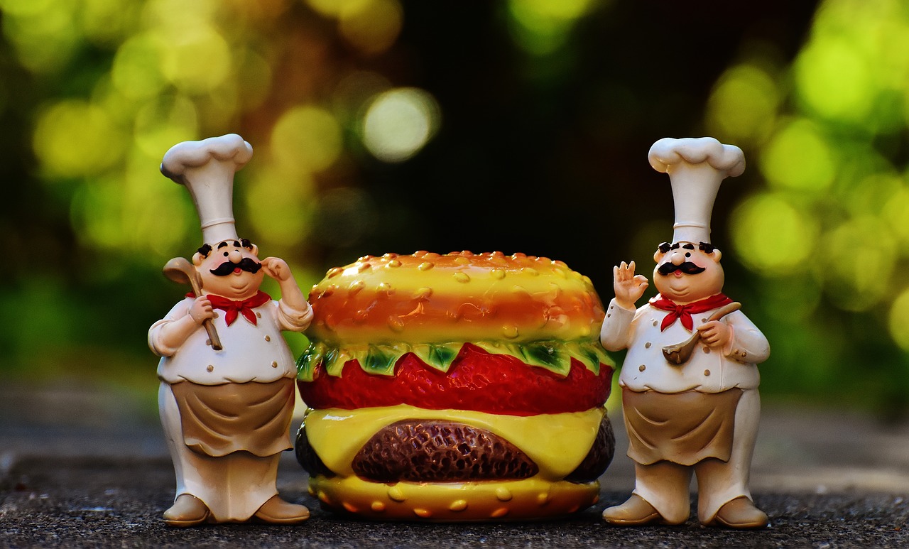 Image - chefs figures cheeseburger