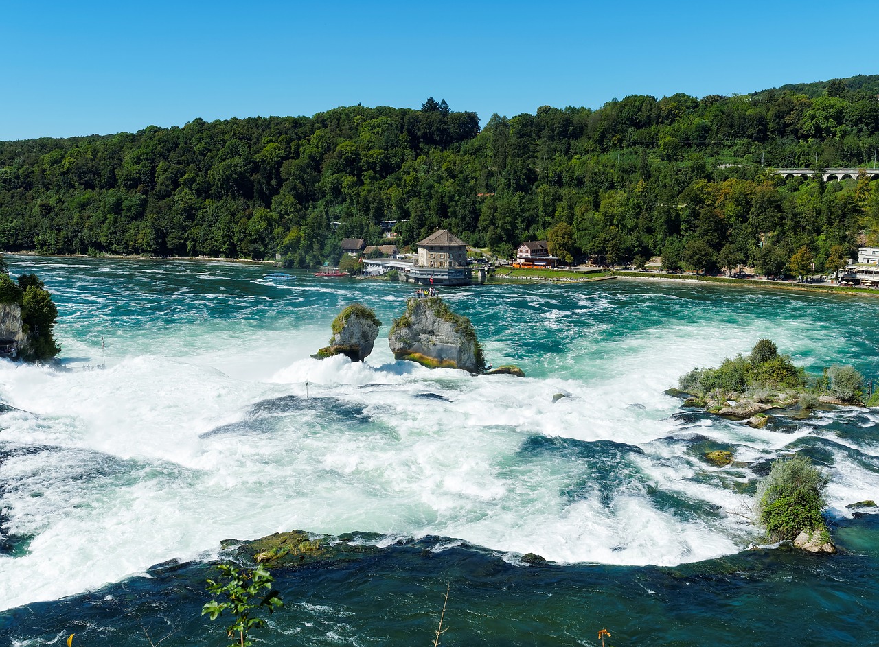 Image - river water courses falls rapids