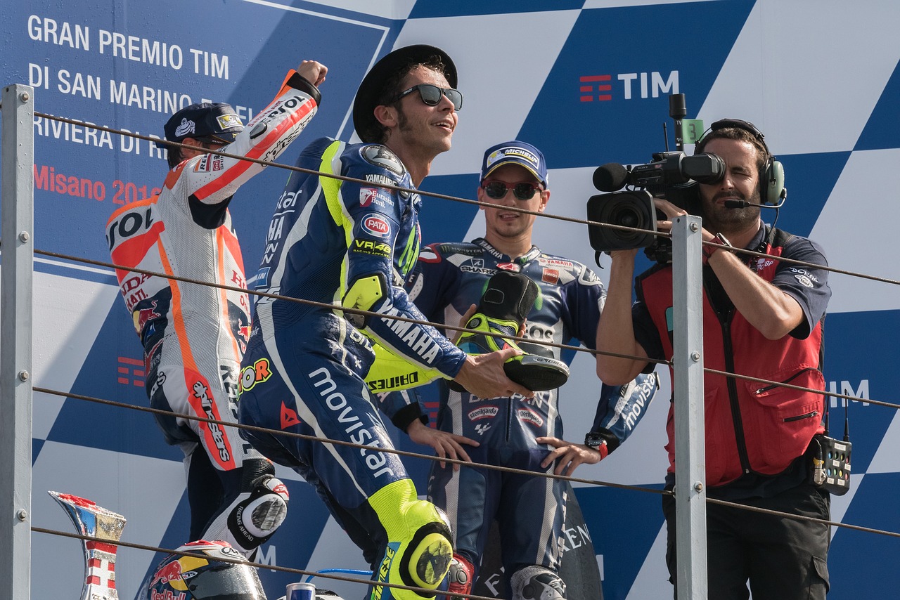 Image - podium valentino rossi pedrosa