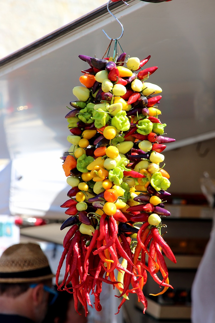 Image - chilli sharp paprika pods food