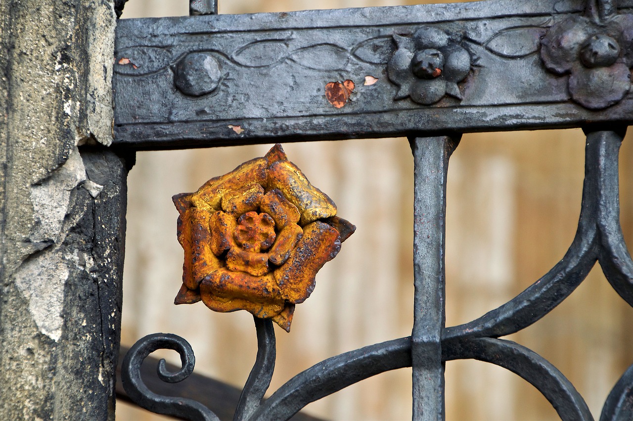 Image - architecture gothic rose iron