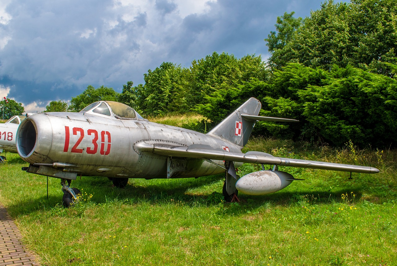 Image - plane museum exhibit krakow poland