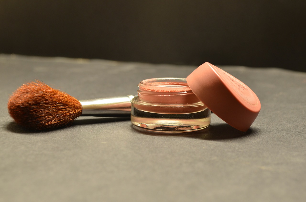 Image - cosmetics brush compact makeup