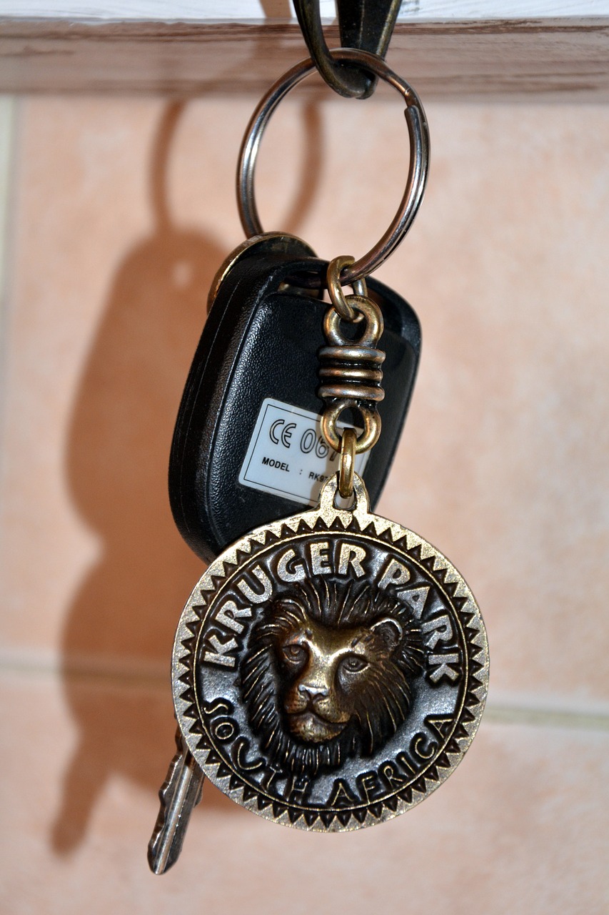 Image - key ring key security open