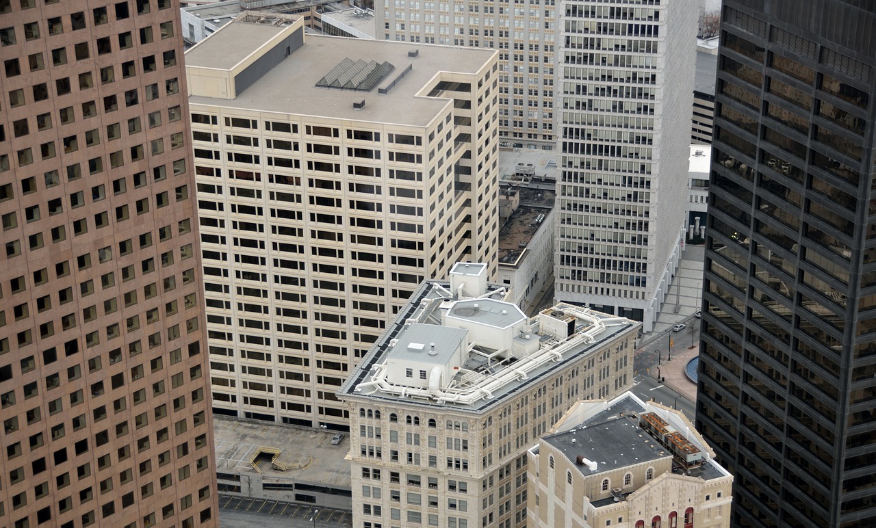 Image - aerial view city atlanta georgia