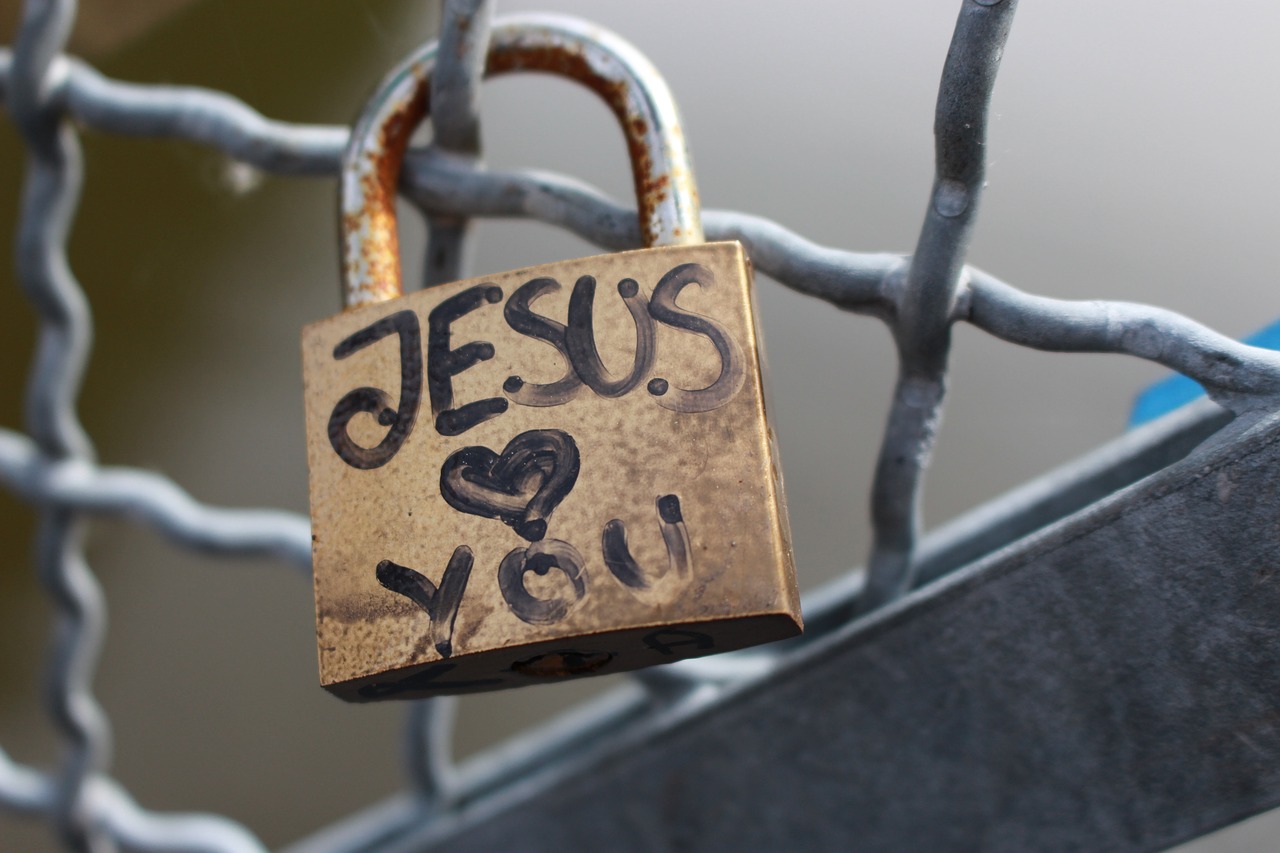 Image - lock jesus love religion christ