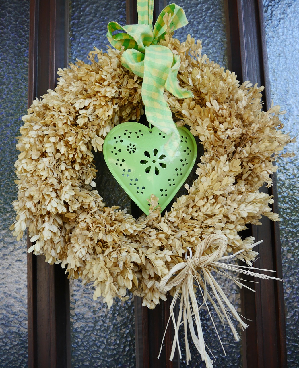 Image - door wreath autumn wreath