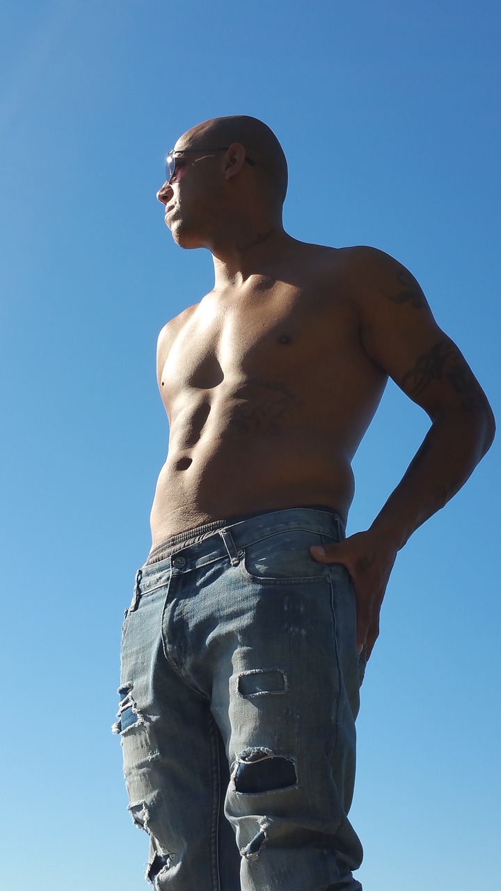 Image - man latino adult shirtless sexy