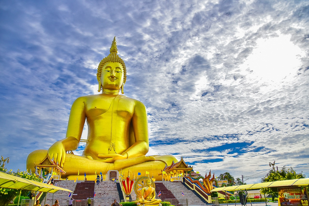 Image - ang thong wat muang buddha statue