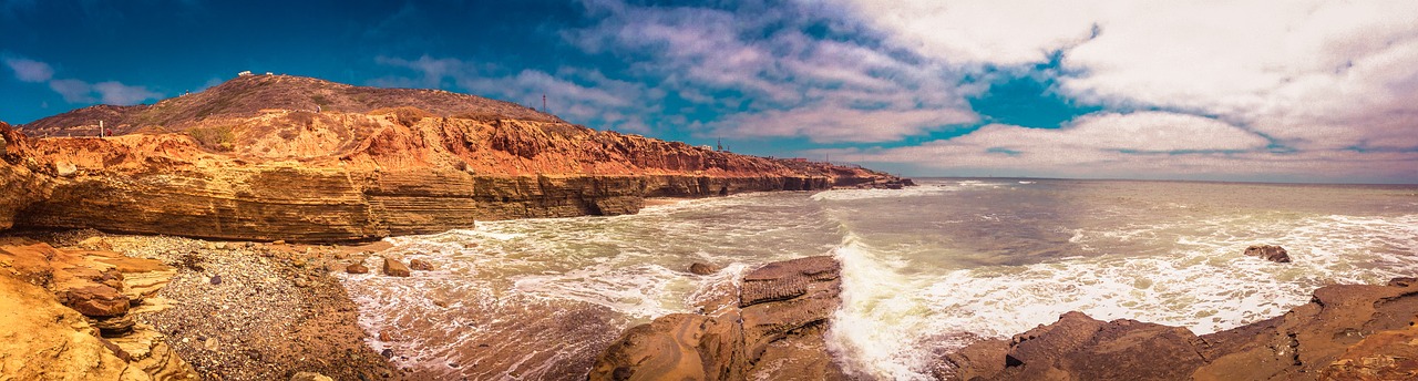 Image - california san diego cliff ocean