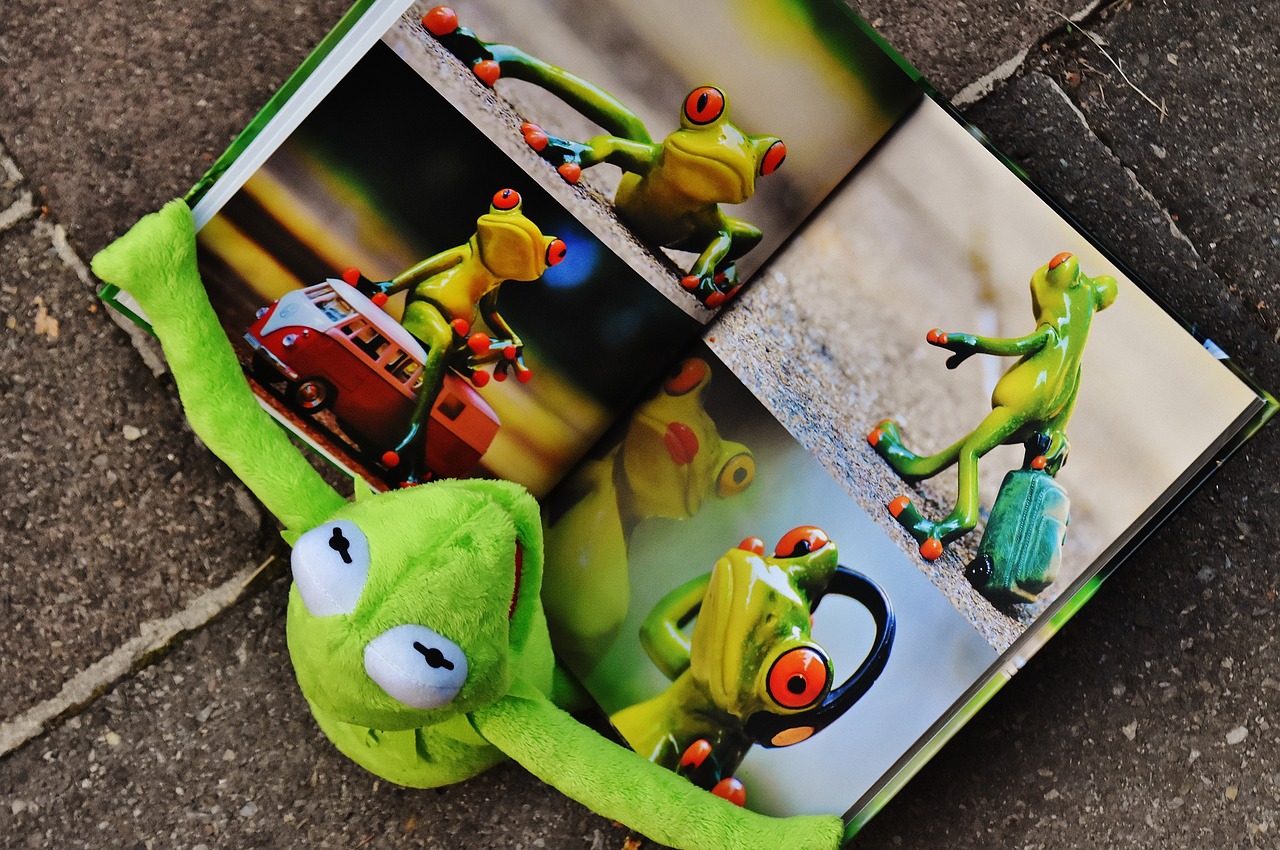 Image - kermit book picture book to watch
