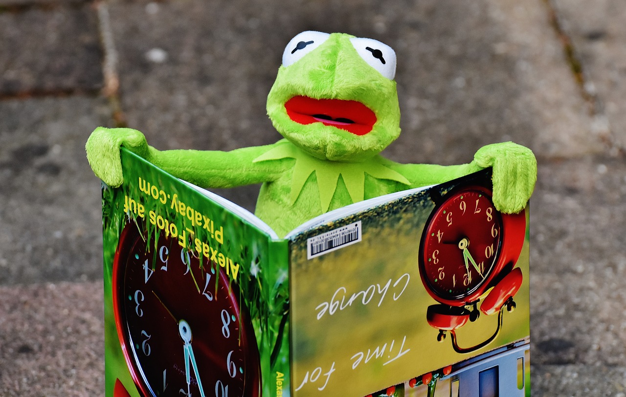 Image - kermit book picture book to watch