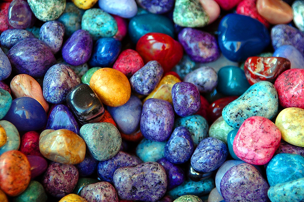 Image - colorful rocks stones background